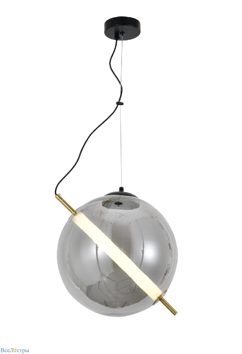 подвесной светильник am group am497 d300 grey