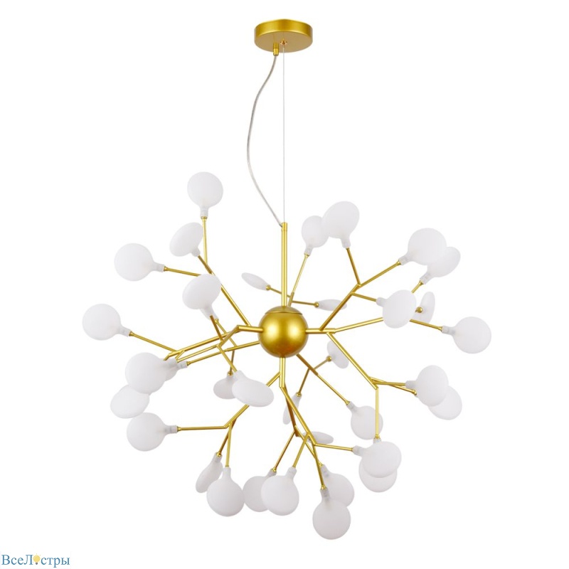подвесная люстра arte lamp candy a7274sp-36go