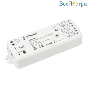 Диммер Arlight SMART-PWM-105-72-RGB-MIX-SUF (12-24V, 5x3A, ZB, 2.4G) 036115
