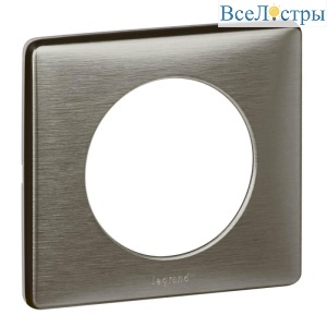 Рамка 1-постовая Legrand Celiane вольфрам 068971