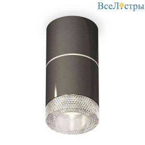 Комплект накладного светильника Ambrella light Techno Spot XS7403042 DCH/CL черный хром/прозрачный (C7403, A2070, C7403, N7191)