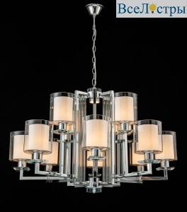 Подвесная люстра iLamp King RM6201-10+5 CR+CL