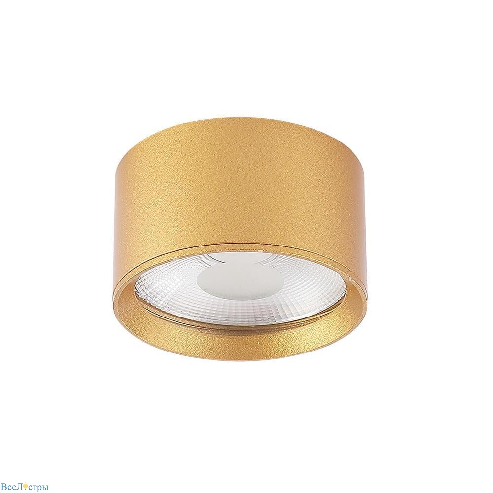 потолочный светодиодный светильник crystal lux clt 525c70 go 4000k