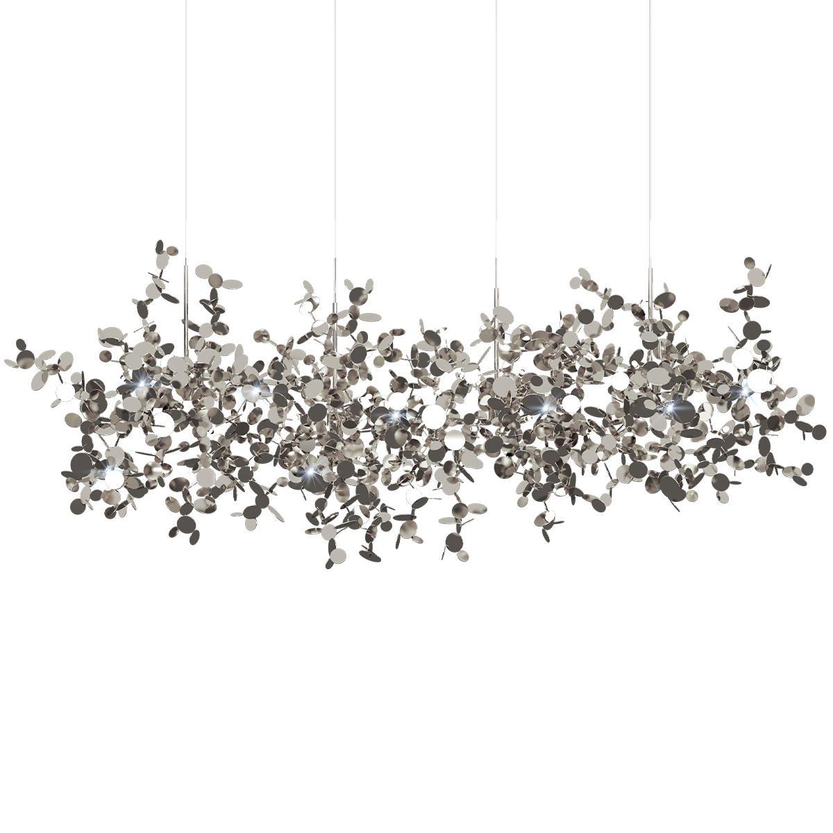 подвесная люстра loft it spark 10101/4 chrome