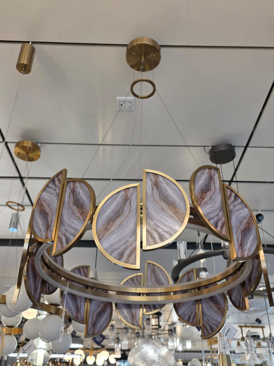 подвесная люстра odeon light toscana 5448/40l