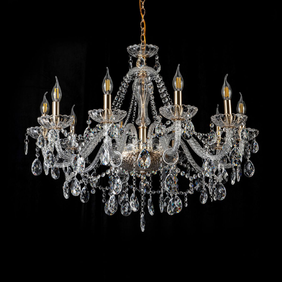 подвесная люстра modelight mdl.7068.10hc gd