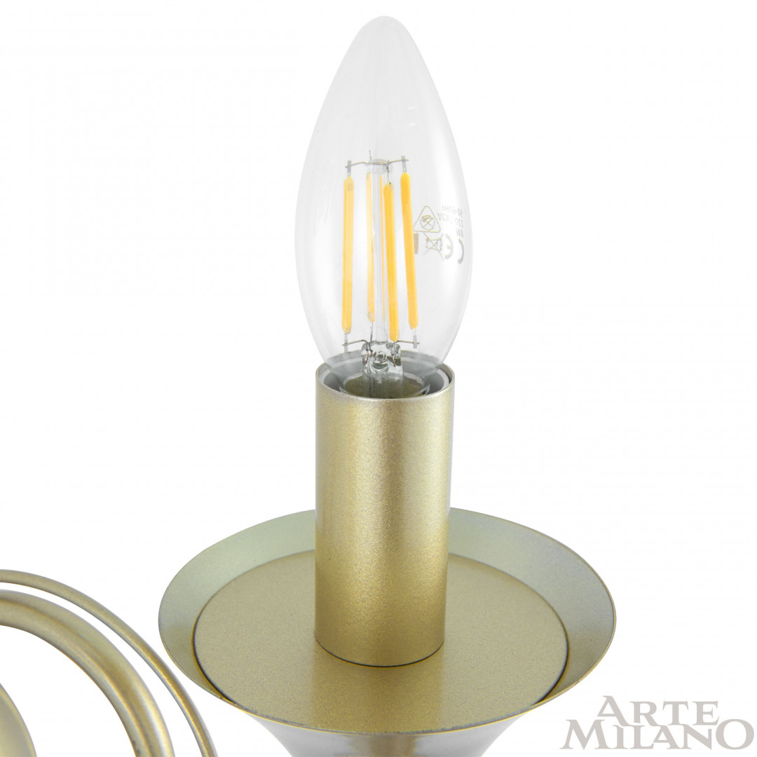бра arte milano 349920/2w cg