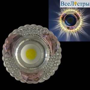 Встраиваемый светильник Reluce 42240-9.0-001PL MR16+LED3W CL/PK