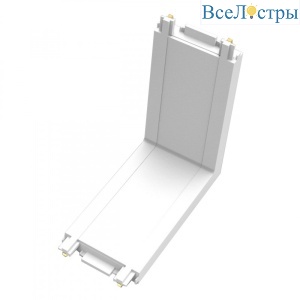 L-соединитель внутренний для магнитного шинопровода IMEX UT25 IL.0007.3005 WH