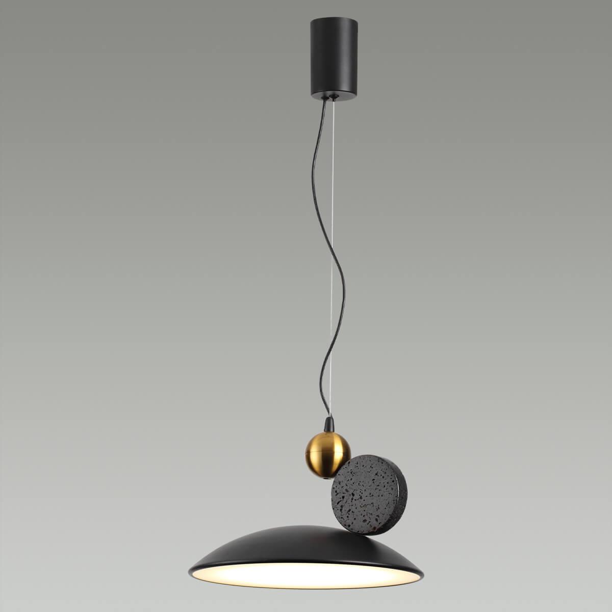подвесной светодиодный светильник odeon light hightech travertino 6626/20l