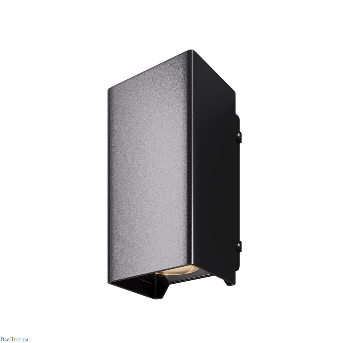 уличный настенный светильник maytoni shell o505wl-l3b3k