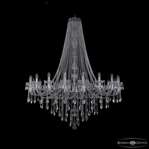 Подвесная люстра Bohemia Ivele Crystal 1415/20/530/h-180 Ni