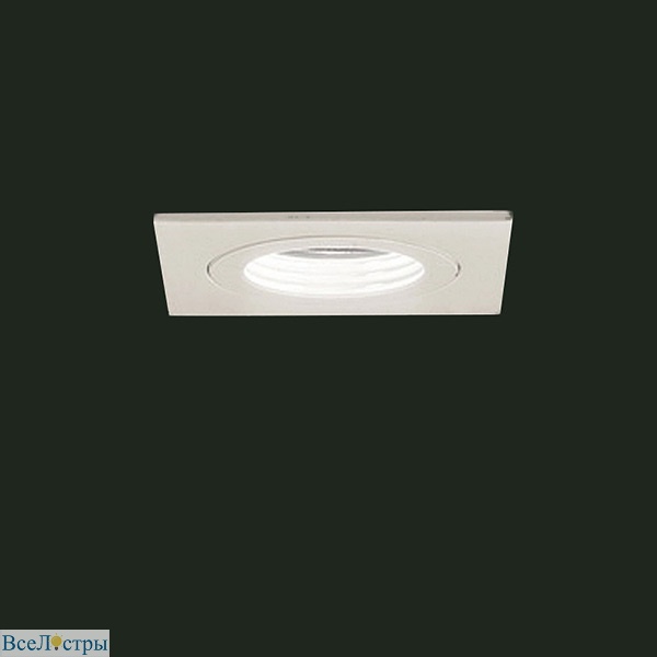 встраиваемый светильник leucos sd 802 white 0001085