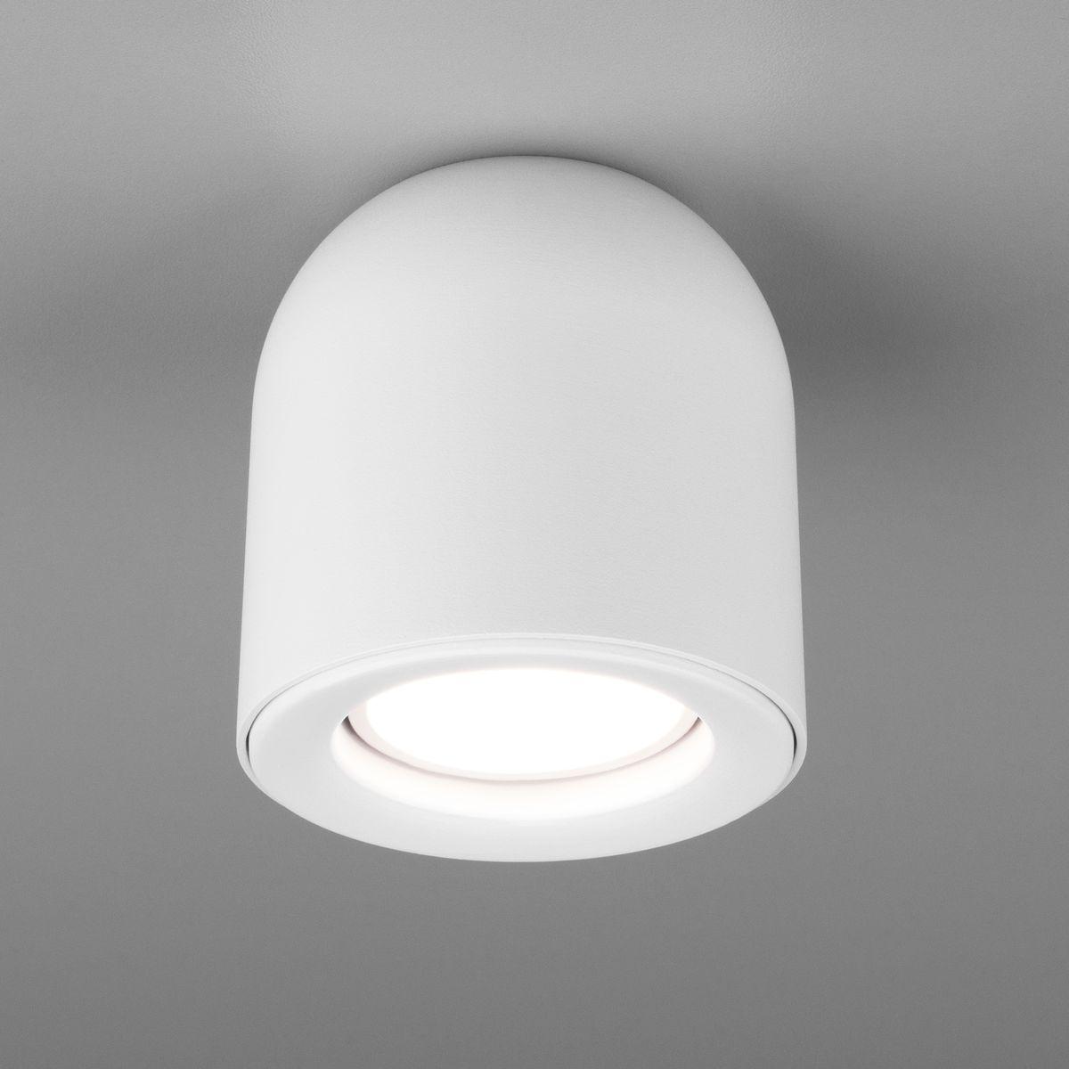 потолочный светильник elektrostandard ogma dln116 gu10 белый 4690389153303