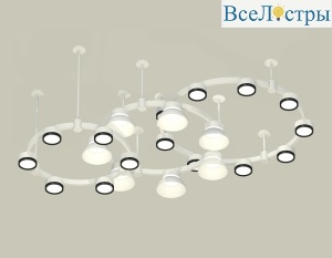 Комплект подвесного светильника Ambrella Light Techno Ring XR92212010 (A9221, A9226, C9241, C9232, C9236, C9231, N8140, N8113)