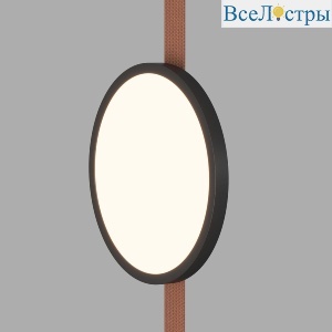 Трековый однофазный светильник Denkirs Belty Flow DK5567-BK