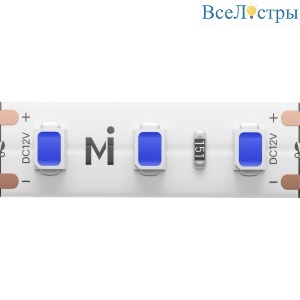 Светодиодная лента Maytoni Base 12В 2835 9,6Вт/м Синий 5м IP20 201173