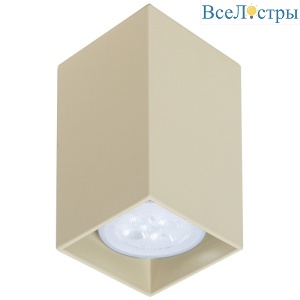 Накладной светильник TopDecor Tubo6 SQ P1 26