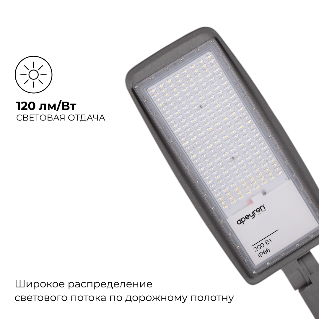 уличный консольный светильник apeyron 29-13