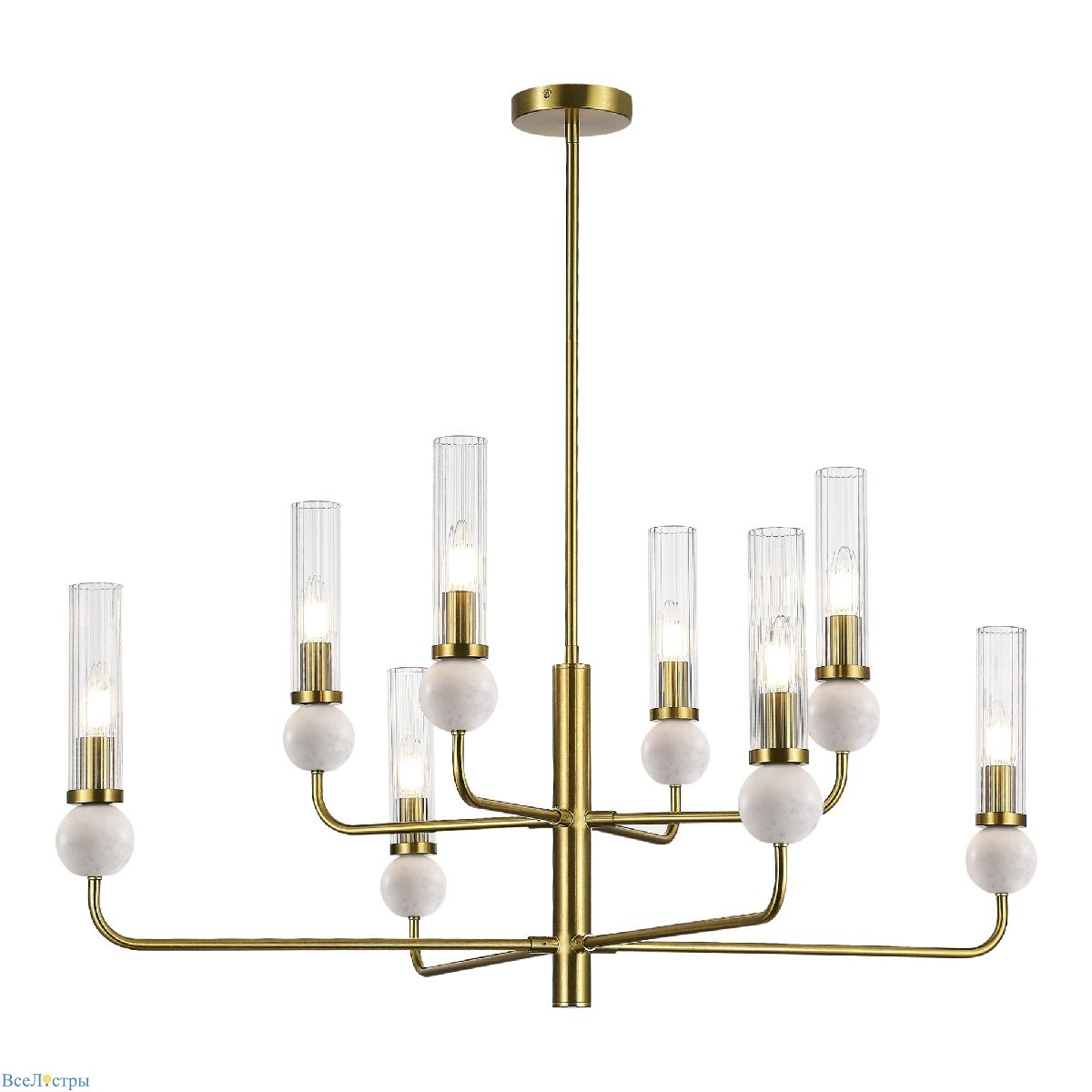 люстра на штанге st luce medea sl1244.303.08