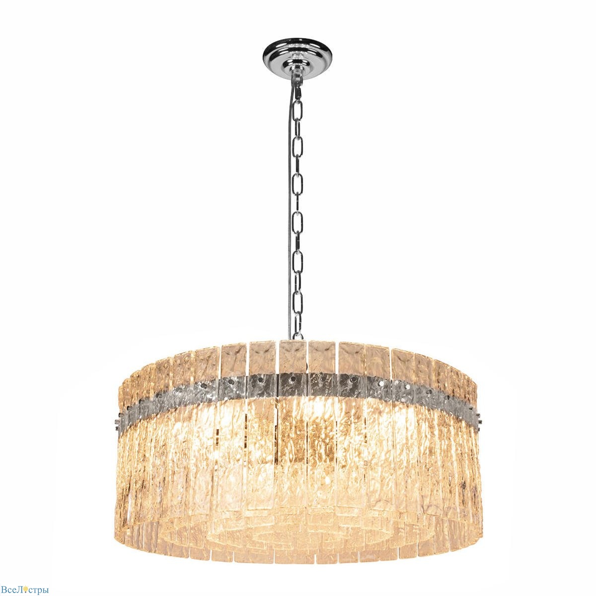подвесная люстра loft it nevada 10297/600 nickel