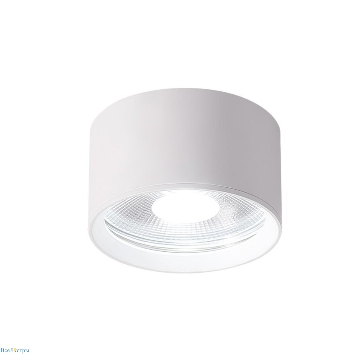 потолочный светодиодный светильник crystal lux clt 525c70 wh 4000k