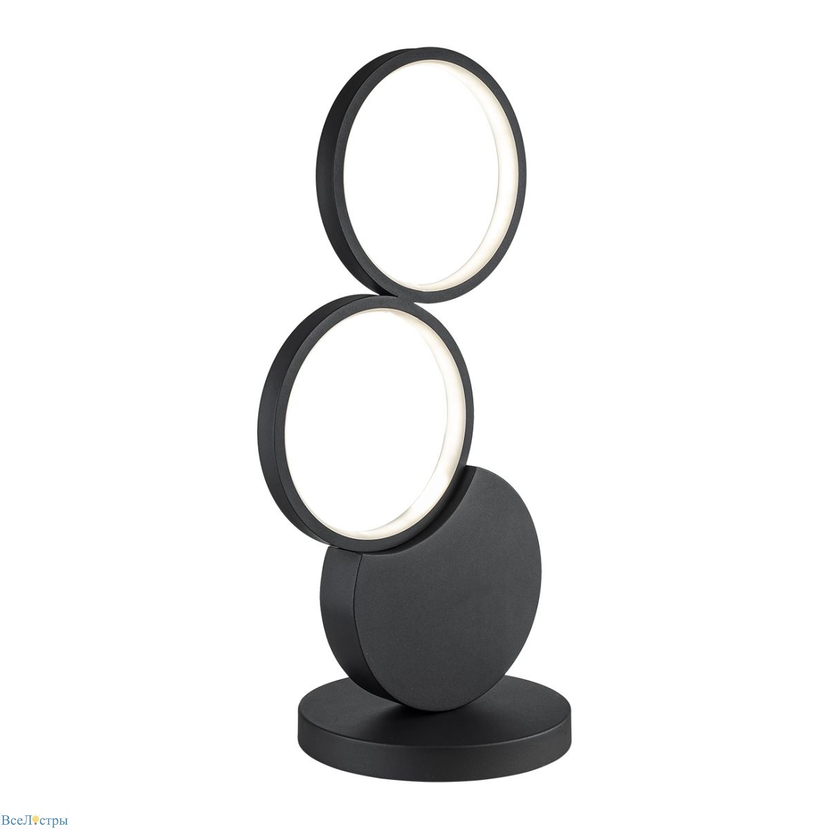 настольная лампа escada lunar 10263/l led black