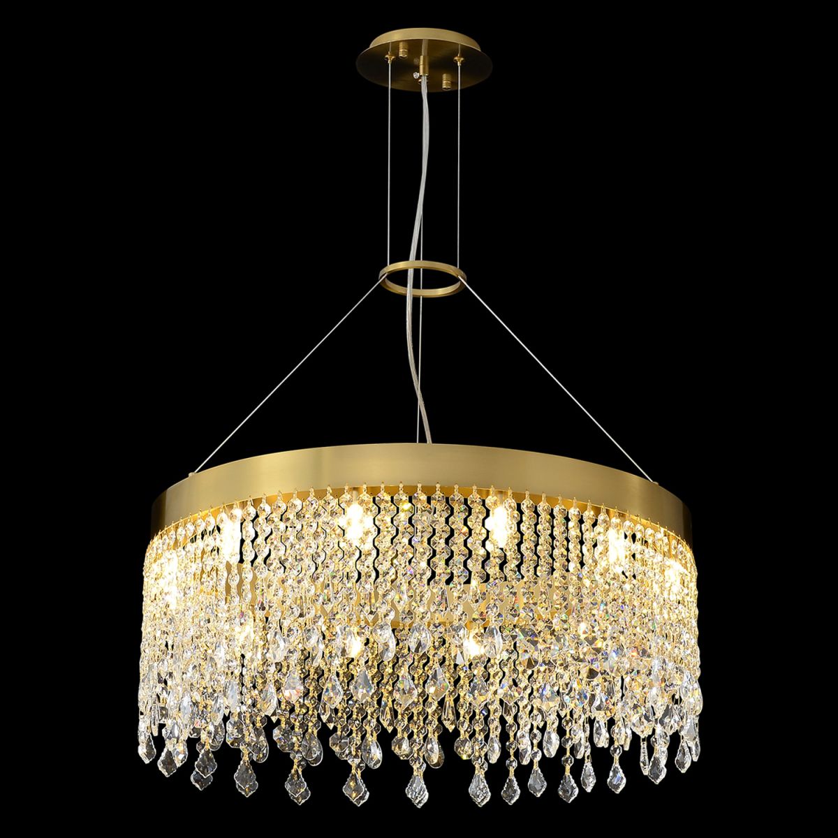 подвесная люстра crystal lux aqua sp12