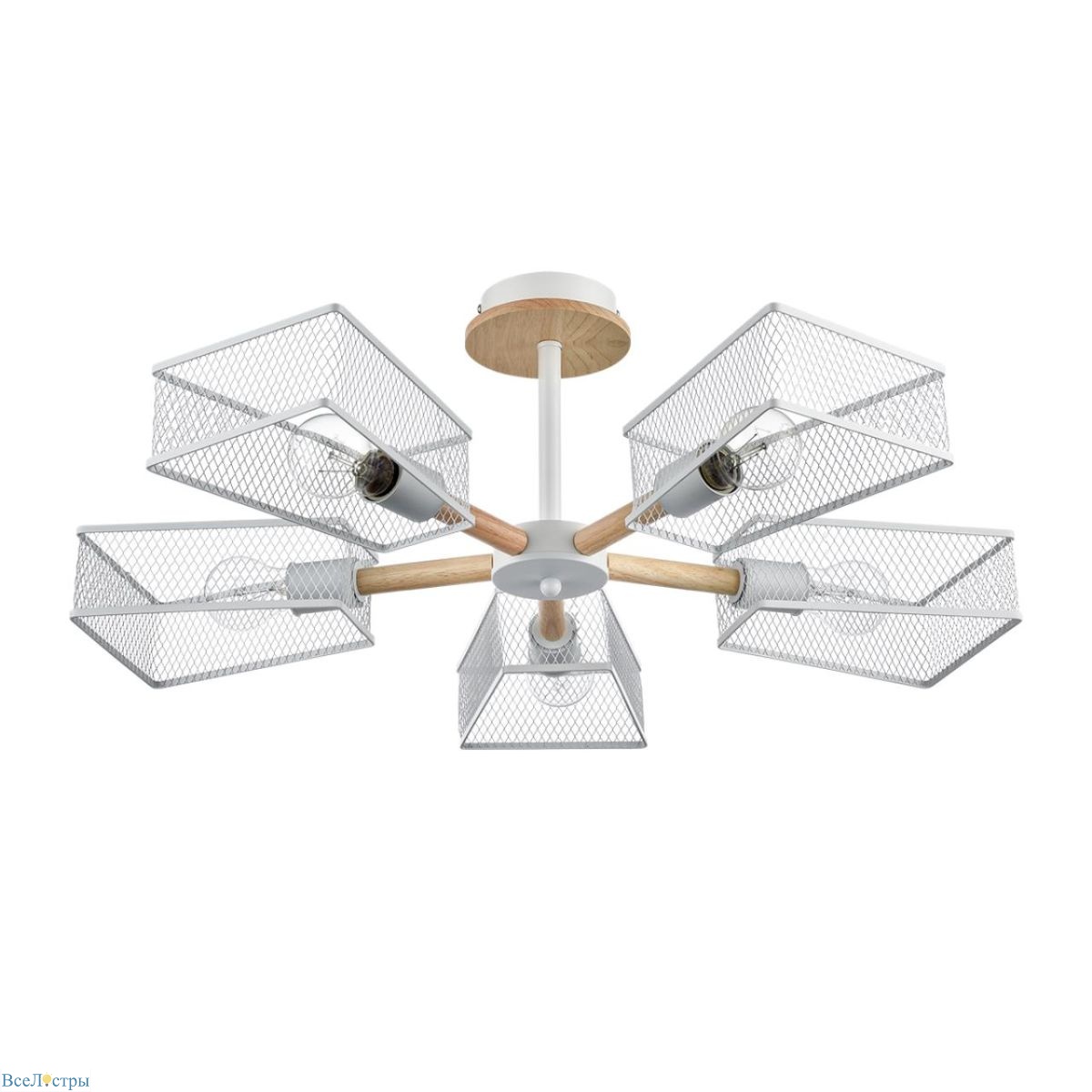 люстра на штанге lumion county irma 8246/5c