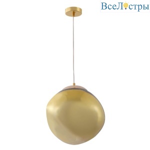 Подвесной светильник Crystal Lux MALAGA SP1 D280 GOLD