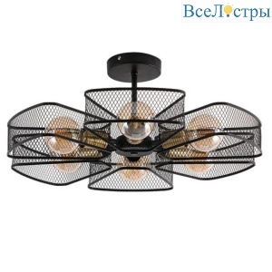 Потолочная люстра Arte Lamp Maasym A7044PL-6BK