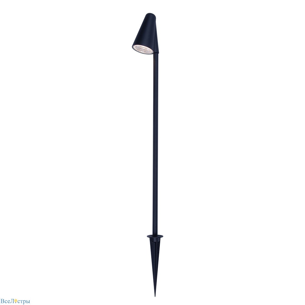 грунтовый светильник arte lamp muphrid a4109fn-1bk