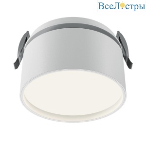 Встраиваемый светодиодный спот Maytoni Onda DL024-12W4K-W