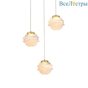 Подвесной светильник Delight Collection MD25030003-3A gold/clear