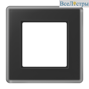Рамка одноместная Jung AV581GLMSW