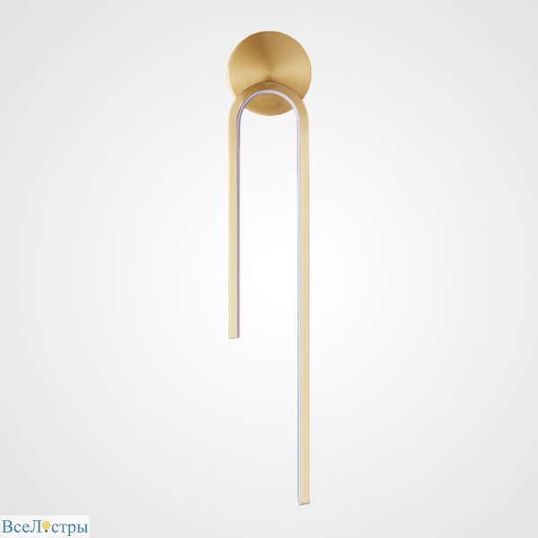 настенный светильник imperiumloft wiki wall brass 227112-23