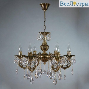 Подвесная люстра Ambiente Aria 8818/6 PB Tear drop