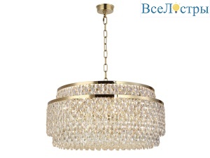 Подвесная люстра Newport Tiffany 8530/80 C gold polished М0070716