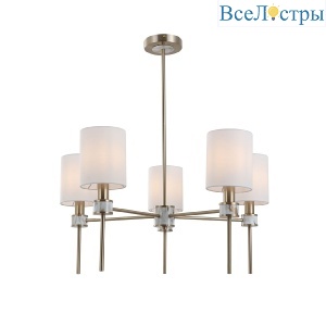 Люстра на штанге Indigo Poesia 13035/5R Brass V000577