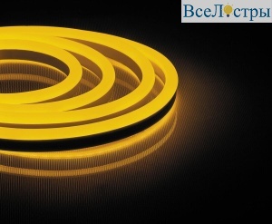 Гибкий неон Feron 12W/m 144LED/m 2835SMD желтый 50M LS721 32715