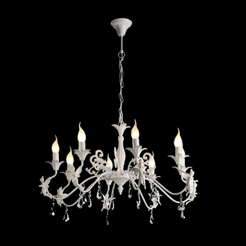 подвесная люстра arte lamp angelina a5349lm-8wh