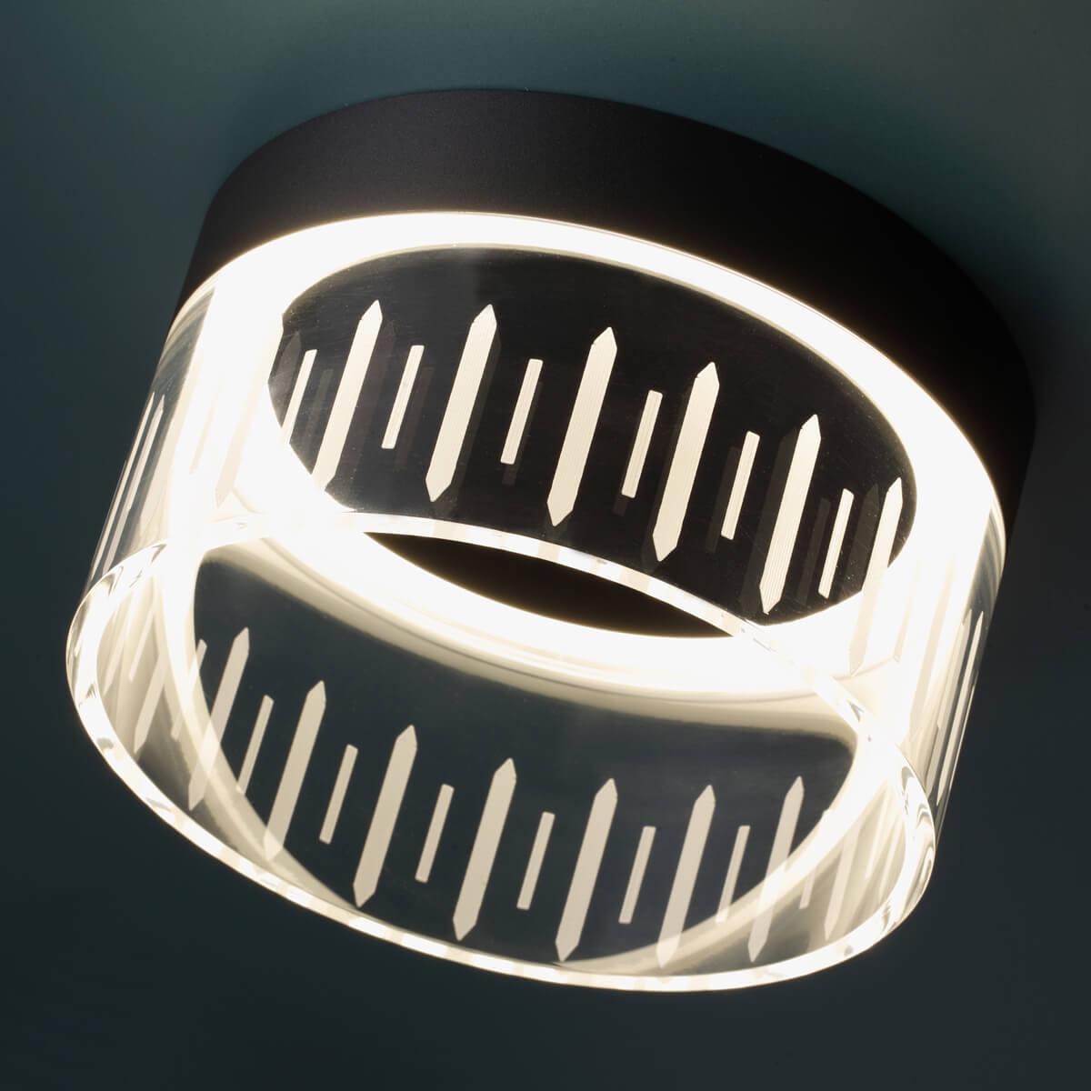 потолочный светодиодный светильник novotech over aura 359004