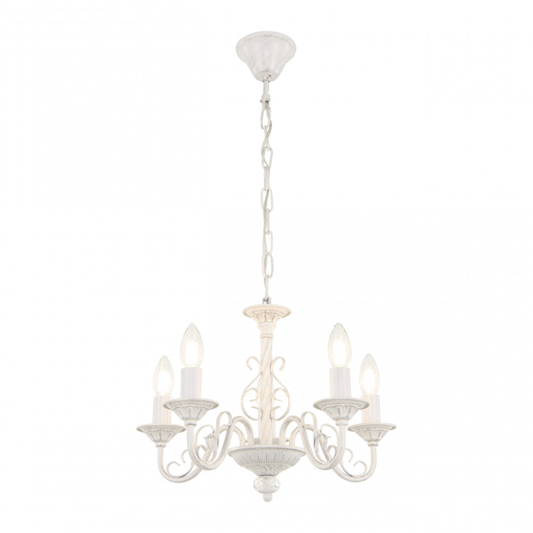 подвесная люстра arte milano 342620/5 wt+sl
