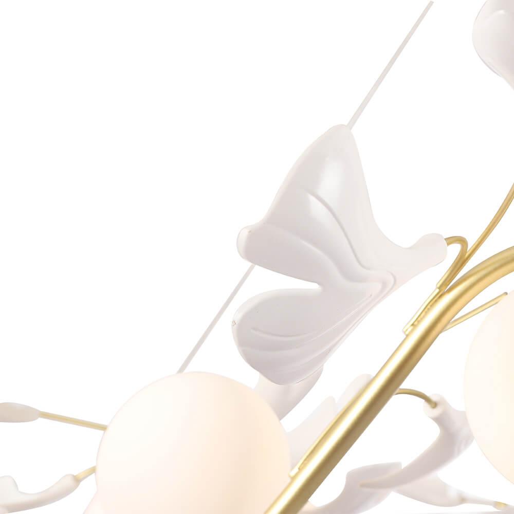 подвесная люстра crystal lux colibri sp10 gold
