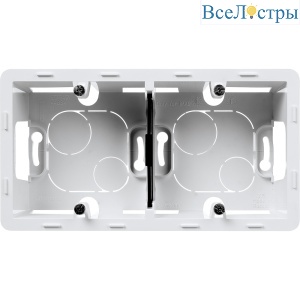 Коробка для накладного монтажа на 2 поста Legrand Inspiria 673990