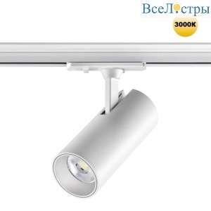 Трековый светильник однофазный двухжильный Novotech SELENE 359155