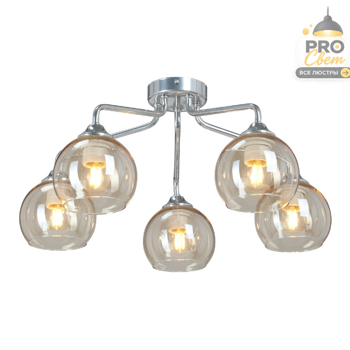 потолочная люстра vitaluce v3096-9/5pl