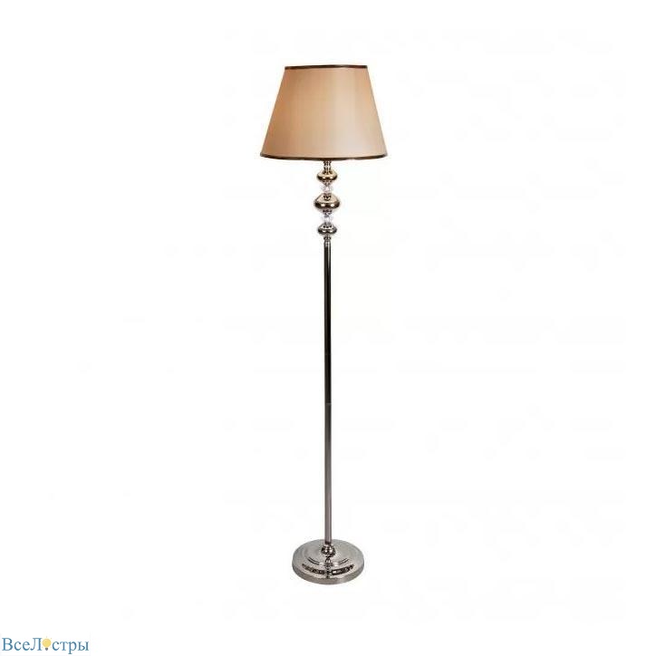торшер ilamp brooklyn f2401-1 nickel