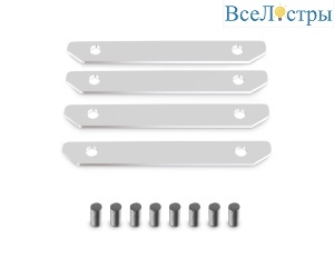 Комплект прямых соединителей 4шт Ambrella Light Track System GL36190