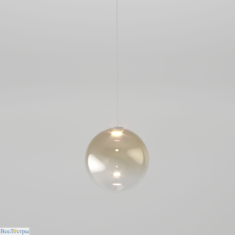 подвесной светильник eurosvet wonder 50232/1 led янтарный a058637